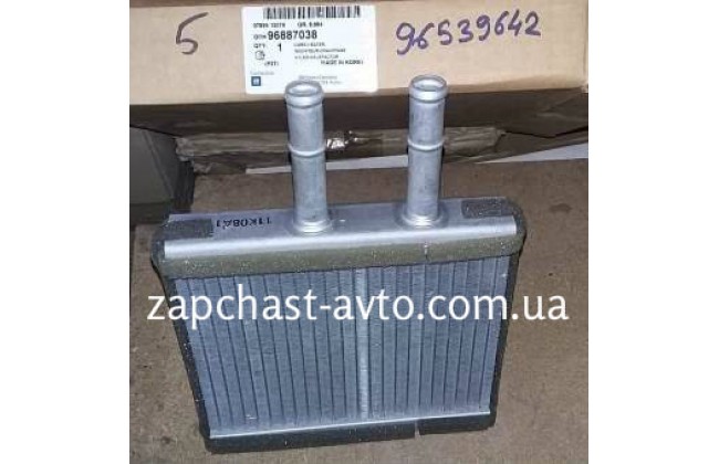 Радиатор отопителя Авео 1.6  T250 GM 96539642